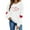 White-3, variant on Dgankt Long Sleeve Shirts for Women Kindness Heart Sweatshirt Love Heart Graphic Tees Valentine's Vibes Love Long Sleeve Shirts Tops XS-XL
