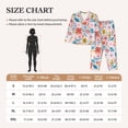 thumbnail image 4 of Sikiie Floral Ditsy Women's Long-Sleeve Shirt and Full-Length Bottom Pajama Set (s-xxl)-X-Large, 4 of 7