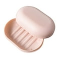 thumbnail image 2 of Soap Box with Lid, Portable Soap Holder, Closable Soap Dish Storage, Leakproof Soap Box, Soap Dish Container for Bathroom Hiking Camping Pink, 2 of 8