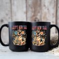 thumbnail image 3 of Happy New Year with German Shepherd Fireworks Holiday Xmas Winter 2025 Mug Alsatian Dog Lover Gifts Coffee Tea Cup - 00025, 3 of 4