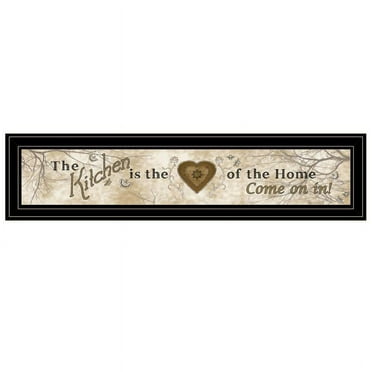 Vintage Kitchen By Trendy Decor4U Printed Wall Art Wood Multi-Color