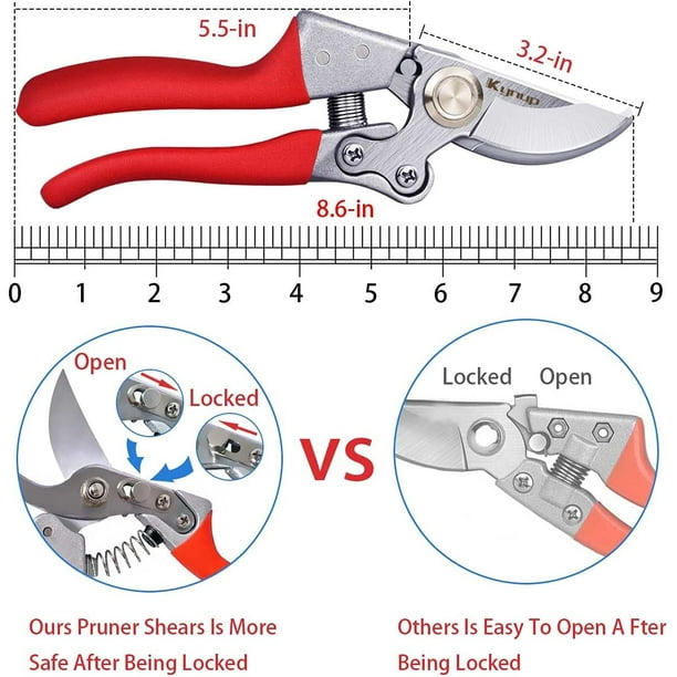 Professional shop hand pruners