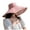 Pink, variant on Womens Hat Women Wide Brim Soft Reversible Beach Hat Breathable Sun Hat F I E N D S Hat