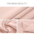 thumbnail image 4 of Romanstile Mantel Redondo Impermeable Resistente A Las Manchas Manteles Lavables Manteles De Poliéster Sin Arrugas Para Cocina Comedor Fiesta Boda Interior Y Exterior - Rosa Claro 70 Pulgadas, 4 of 5