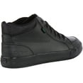 thumbnail image 3 of Kickers Tovni Hi Padded Junior's Lace Up Leather Shoes In Black Size 9, 3 of 6