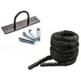 thumbnail image 6 of Rooha Fitness Battle Rope Wall Mount Hook Fixer Strength Training Rope, 6 of 8