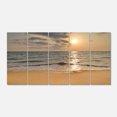 thumbnail image 2 of Design Art - Dark Tropical Sand Beach at Sunset, 2 of 3