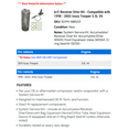 thumbnail image 2 of A/C Receiver Drier Kit - Compatible with 1998 - 2002 Isuzu Trooper 3.5L V6 1999 2000 2001, 2 of 2
