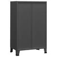 thumbnail image 4 of vidaXL Storage Cabinet Office Cabinet with Mesh Doors for Living Room Metal, 4 of 29