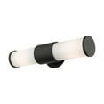 thumbnail image 6 of Livex Lighting Norfolk 2-Light Metal Outdoor Wall Lantern in Textured Black, 6 of 10