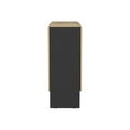 thumbnail image 6 of We Have Furniture Folding Dining Table Evart, Living Room, Black / Macadamia, 6 of 8