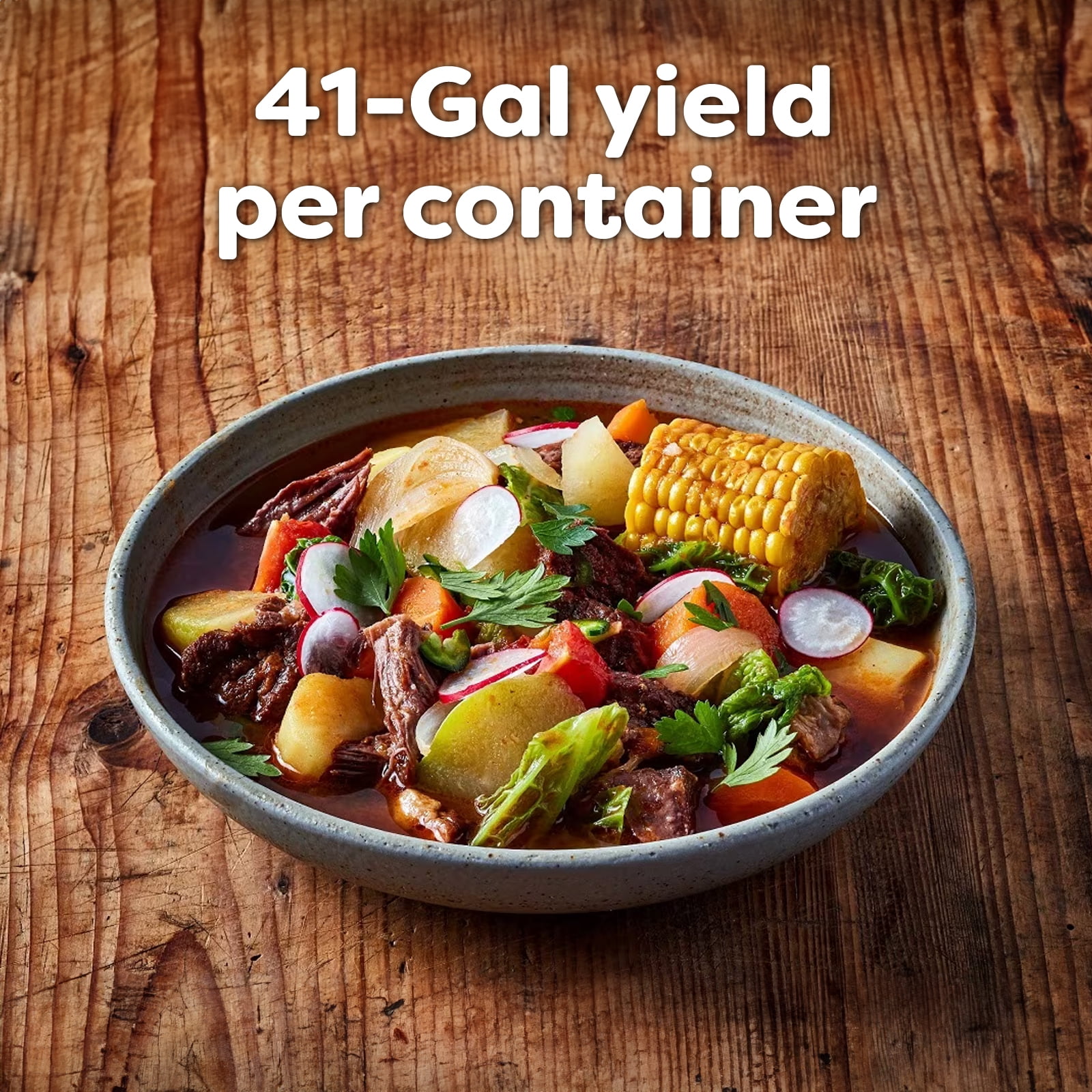 Knorr Professional Caldo de Res, Shelf Stable Beef Flavor Granulated Bouillon, 4.4 pounds