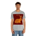 thumbnail image 4 of 2023 Watter Rabbit Year Peaceful and Patient Unisex Jersey Short Sleeve Tee, 4 of 10