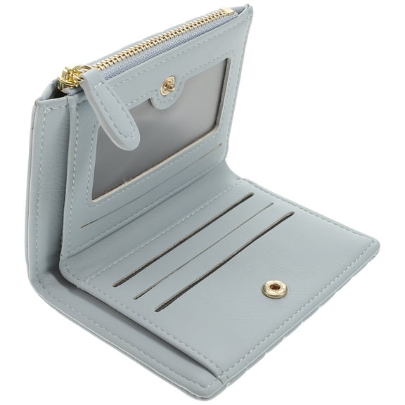 unbranded Coin Purse PU Leather Keychain Card Case  Zipper Small Wallet Change Purse