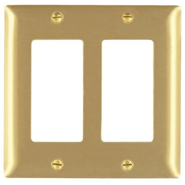 Sb262pb Rocker Gfci Wall Plate 2 Gang Walmart Com Walmart Com