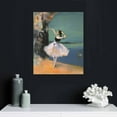 thumbnail image 4 of WERPE Edgar Degas Canvas Art Prints The Dancer on the Stage Degas Ballerina Poster Impressionist Oil Paintings Degas Wall Art for Living Room Office Bedroom Decor Unframed Cool Poster 12x16 in, 4 of 4
