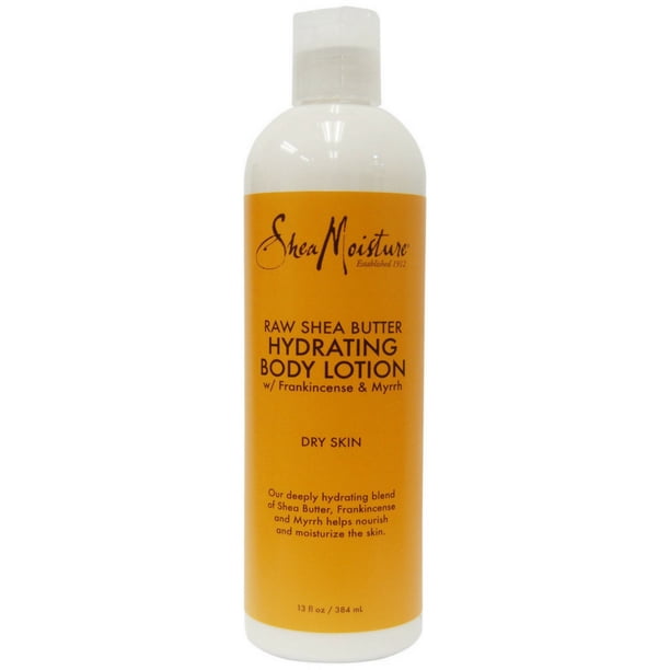 6 Pack Shea Moisture Raw Shea Butter Body Lotion 13 Oz Walmart Com Walmart Com