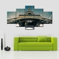 thumbnail image 2 of TISHIRON 5PCS Framed Canvas Wall Art Set,60"x32" Eiffel Tower Canvas Art Decor, 2 of 7