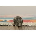 thumbnail image 6 of Linon Indoor Outdoor Machine Washable Marin Polyester Accent 3'x5' Rug in Ivory, 6 of 10