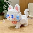 thumbnail image 3 of 1020pcs Cute Cat Building Blocks Set - DIY Animal Series Puzzle, Challenging Assembly Toy for Creative Display Decor - Perfect Gift for Halloween, Thanksgiving, Mother's Day, Christmas, 3 of 5