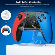 BEBONCOOL Wireless Switch Pro Controller with Storage Dock, Programmable Buttons