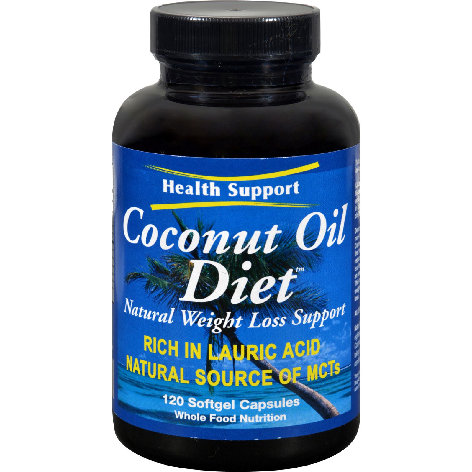 Health Support Coconut Oil Diet 120 Softgels