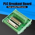 thumbnail image 2 of Akozon Module d'Interface de Montage, Carte de Cassure Fiable pour Rail DIN PLC, 2 of 8