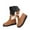 Orange, variant on Women's Boots Stylish Winter Boots With Comfortable Thick Platform Sole Versatile Ankle Booties For Outdoor Activities And Casual Wear