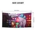 thumbnail image 2 of Lsque inside out 2 Pattern Microfiber Bath Beach Towel Silver Fox Velvet Beach Towel Oversized Quick Dry Absorbent for Pool Swimming Bathroom 27.5x55in, 2 of 5