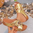 thumbnail image 4 of WILLBEST Sandalias De Piso Para Mujer, Informales, Transpirables, Con Punta Abierta Y Tacón De Cuña, Para Primavera, Verano Y Otoño, Cómodas Y Ligeras Para El Día A Día., 4 of 8