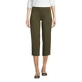 thumbnail image 3 of Lands' End Women's Petite Starfish Mid Rise Crop Pants, 3 of 3