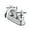 Polished Chrome, variant on Kingston Brass KB8612DX Concord 1.2 GPM Centerset Bathroom Faucet - Brass