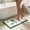 Green672, variant on Tuvgenk Cute Funky Bathroom Rugs Black Water Absorbing Bathroom Mats Non-Slip Waves Quick Dry 16 X 24 in