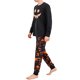 thumbnail image 4 of Pijamas Familiares De Halloween Conjuntos A Juego Mueca Jersey De Manga Larga + Pantalones, Mono De Retazos XBTCLXEBCO L;Papá Negro, 4 of 6