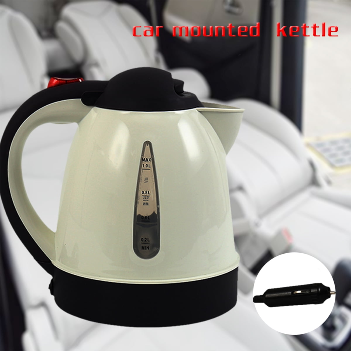 BT Chou 12V 1 Liter Travel Car Kettle Portable Mini Hot Water Kettle  Electric Water Boiling Pot for Tea and Coffee | Walmart Canada