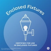 GE LED+ Dusk to Dawn LED Light Bulbs, 60 Watt, Soft White, Candle Bulbs, Small Base, 2pk