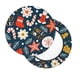 thumbnail image 2 of Disketp Holiday Christmas Cookies Funda Redonda para Taburete, Funda de Cojín para Silla de Bar Suave y Elástica-14 inch, 2 of 7