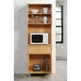 Hodedah Free Standing Kitchen Beech
