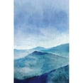 thumbnail image 3 of Roko, Ken 13x18 Black Modern Framed Museum Art Print Titled - Blue Range, 3 of 5