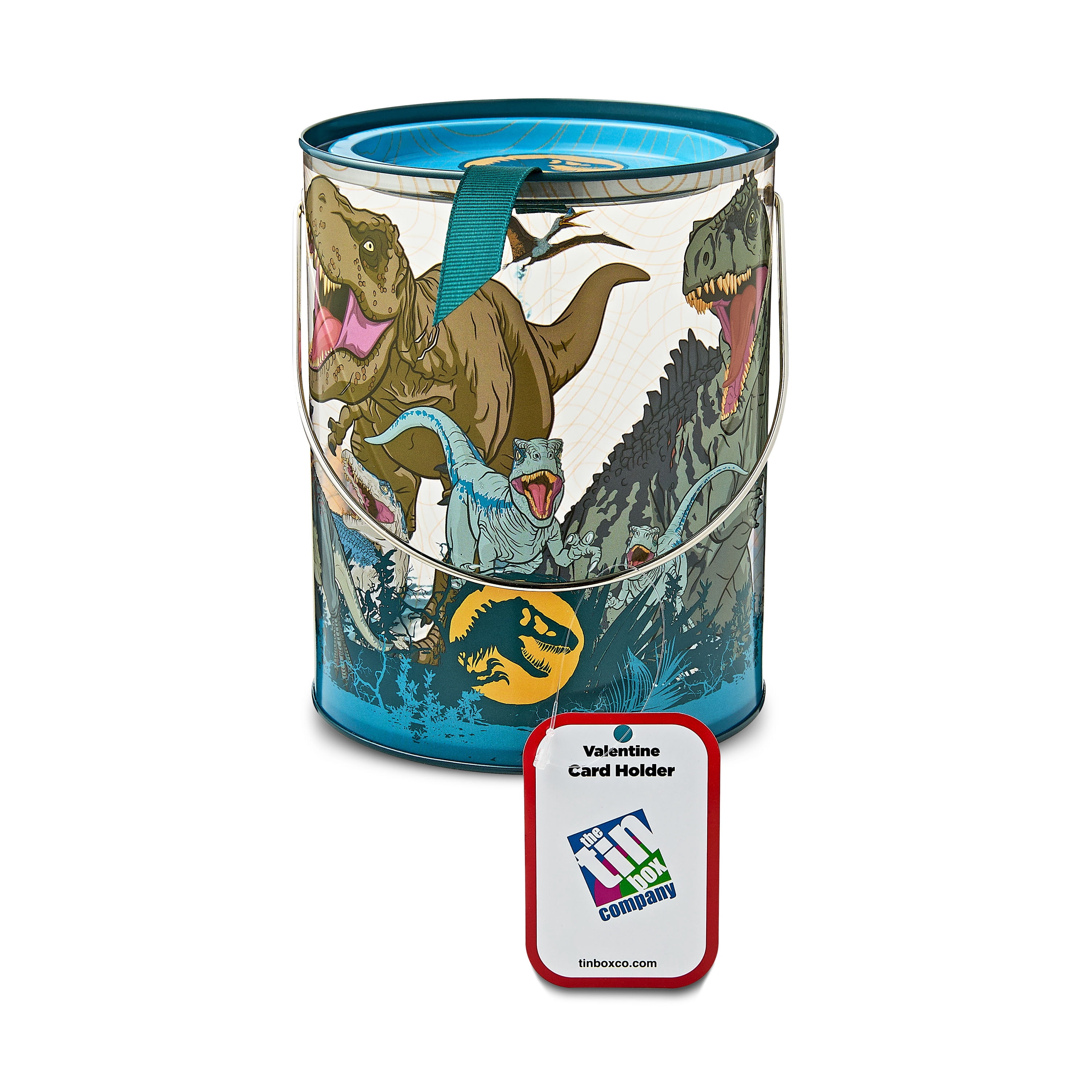 Universal Jurassic Park Clear Mailbox, 1 Count, New, 6.25 Inches High