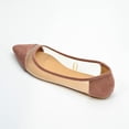 thumbnail image 3 of Zapatos Planos Versátiles Con Punta Puntiaguda para Mujer Zapatos Náuticos Poco Profundos (rosa 37), 3 of 9