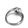 thumbnail image 2 of Bypass Halo Diamond Promise Ring For Her 1.8 Ct Diamond 14K White Gold Over, 2 of 2