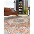thumbnail image 2 of Rugs.com Newport Collection Rug – 8' Square Red Medium Rug Perfect For Living Rooms, Kitchens, Entryways, 2 of 8
