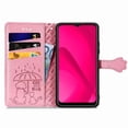 thumbnail image 3 of Funda Cartera FOXDOCK para Vivo Y18i , Flip PU con Relieve de Gatos y Perros, Tarjetero y Soporte, 3 of 6