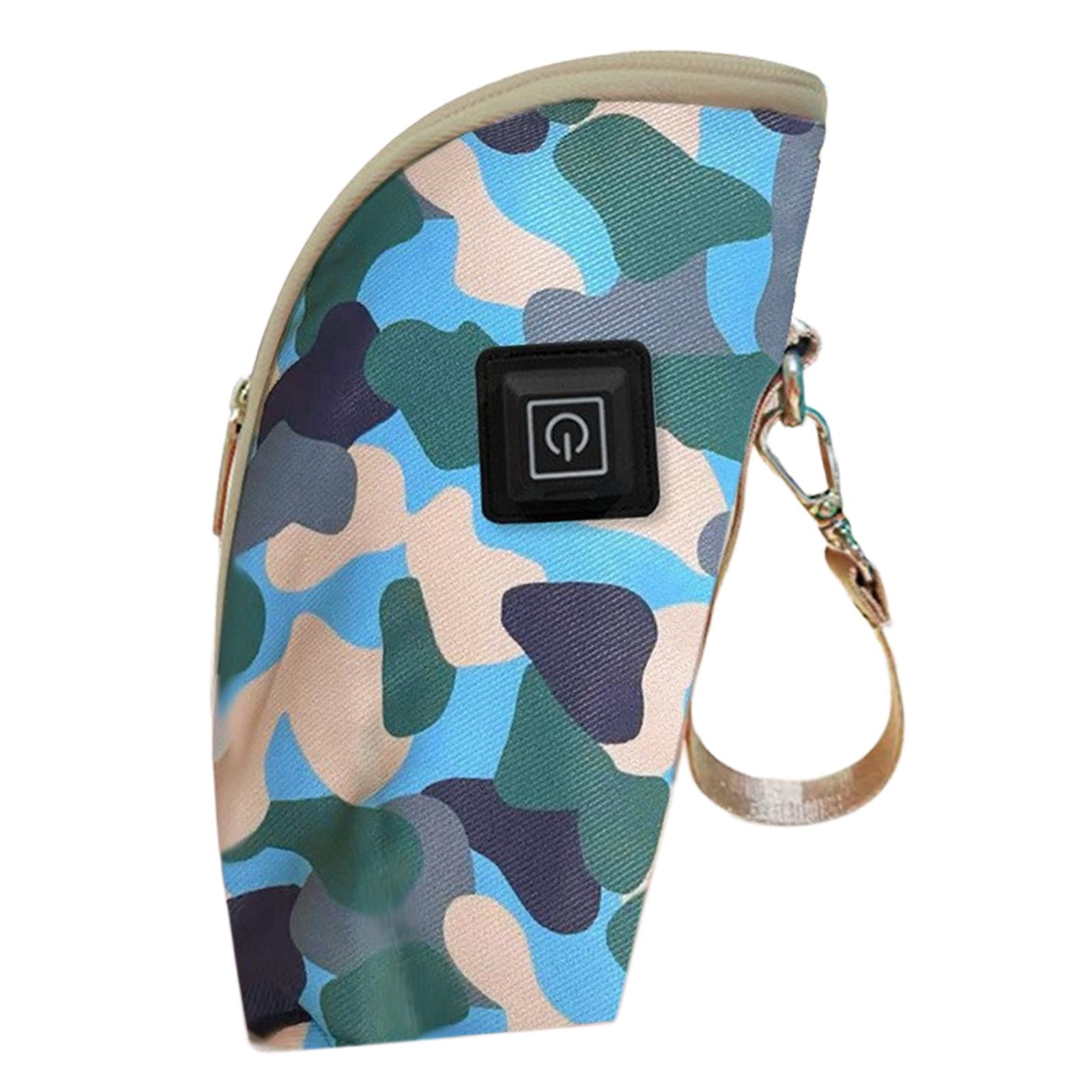 LeeQinersw Children's Hand Warmer, Waterproof PU Leather Hand Warmer Pouch with Zipper, Style E