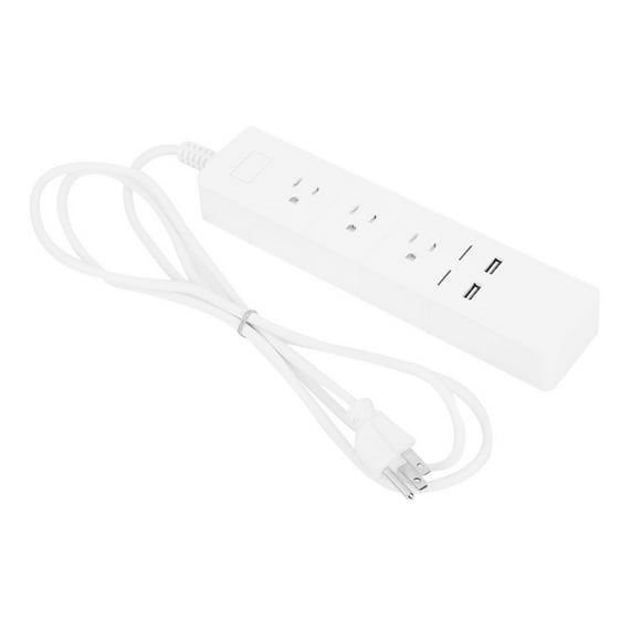Power Smart Strip USB Charger with USb AC Outlets Remote Home