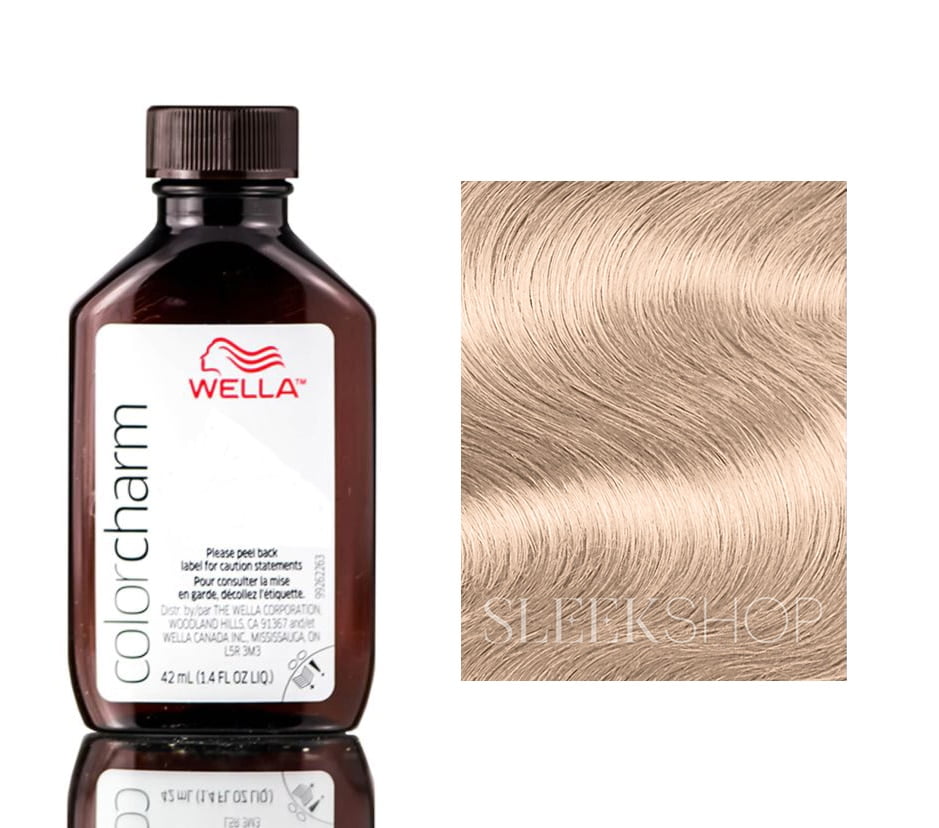 Kruipen Klik Symptomen Wella Color Charm LIQUID Permanent Hair color, 100% Gray Coverage (T-27 Med  Beige Blonde) - Walmart.com