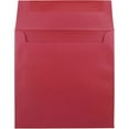 thumbnail image 2 of JAM Paper 6.5 x 6.5 Envelopes, Jupiter Red Metallic, 1000/Carton, 2 of 2