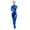 H-Blue1184, variant on FEIFLY Womens Full Body Dance Bodysuit Skin Suit Zentai Stretchy Bodycon Bodysuit For Stage Performance Party Solid Color Festival Clothing