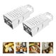 thumbnail image 2 of ColoMX Mini rallador de queso de acero inoxidable de 6 piezas, rallador de caja de cuatro lados para uso en la cocina, cortador y triturador de verduras multifunción para queso, ajo, zanahorias y más., 2 of 8